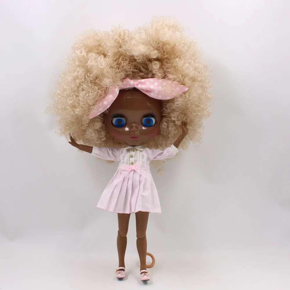Супер черный оттенок кожи ICY DBS Blyth самое темное тело для суставов 1/6 30 см bjd dolls280QE337
