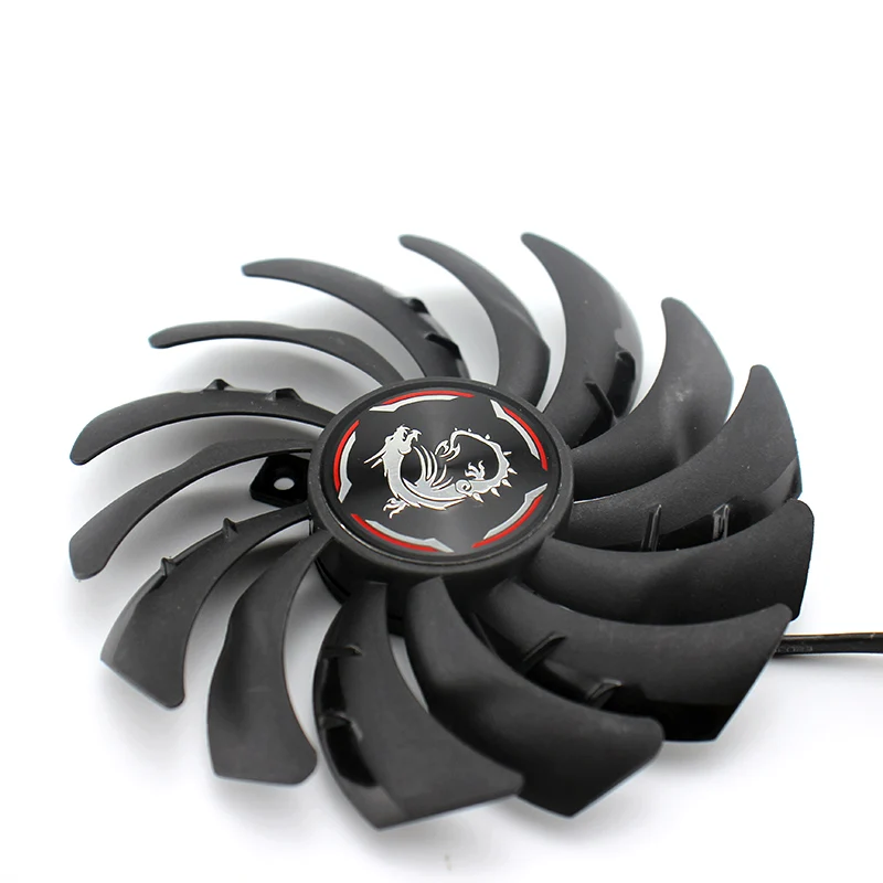 Видеокарта вентилятор для MSI RTX2080 RTX2080Ti GAMING X TRIO PLD09210B12HH PLD10010B12HH DC12V 0.40A 4 линии