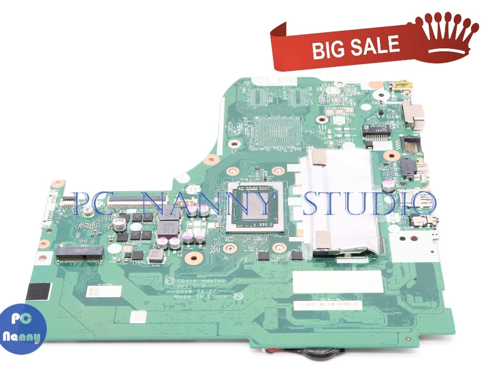 PCNANNY 5B20L71657 NMA741 для lenovo IdeaPad 310 15ABR материнская плата ноутбука A10 9600P