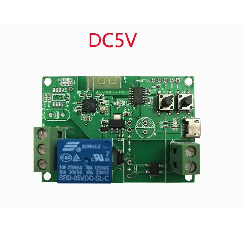 5 V/12 V/220 V пульт дистанционного управления приложение голосовой пульт дистанционного управления для Alexa Google Home Nest Wifi переключатель беспроводной релейный модуль - Комплект: DC5V