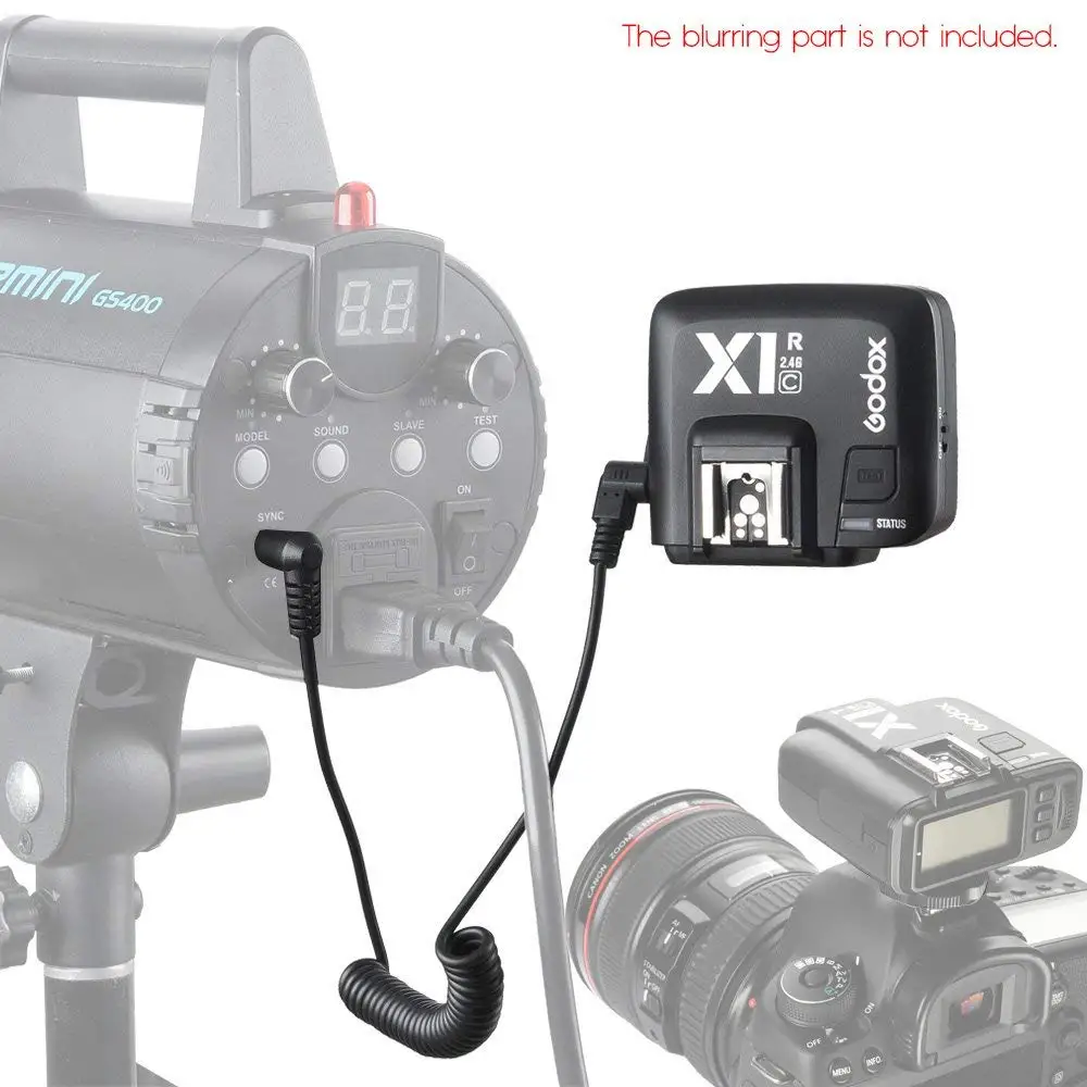 Godox X1C X1R C TTL 2 4G беспроводной приемник для камер Canon серии 1000D 600D 700D 650D 100D 550D 500D 450D 400D