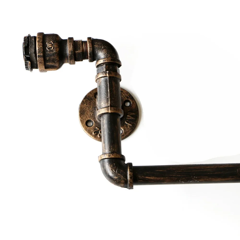 110V-220V Лофт Индустриальные настенные лампы Античные светильники Эдисона с лампами E27 Винтажные трубные лампы для освещения гостиной.