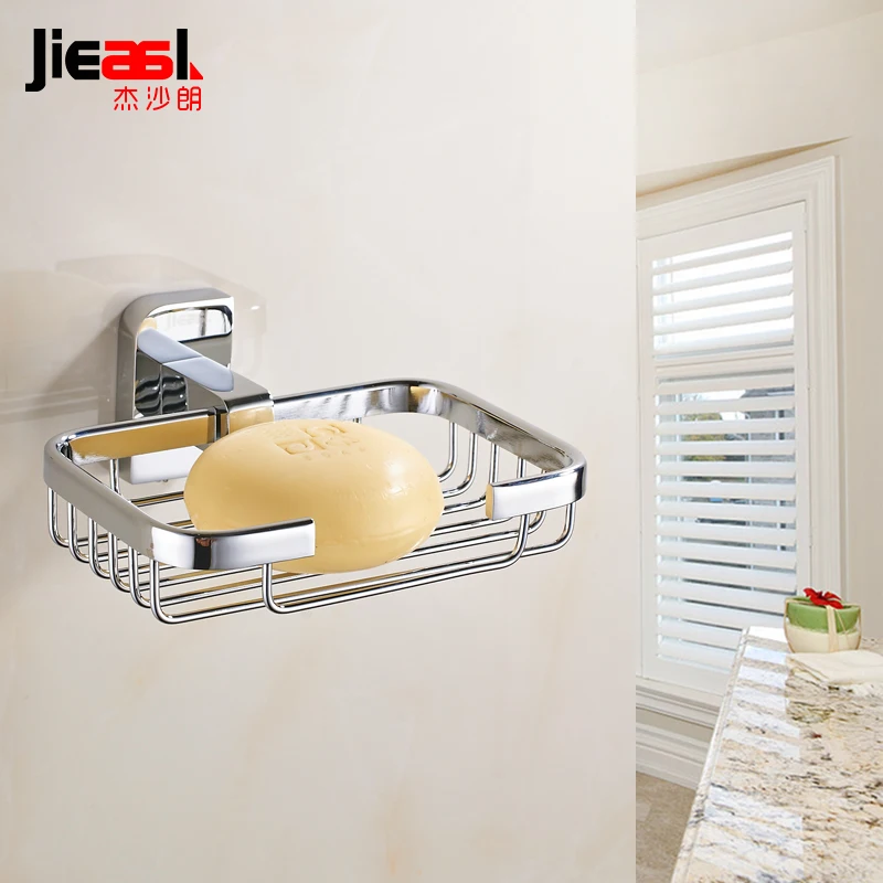 Латунный настенный держатель для мыла корзина со съемным держателем аксессуары