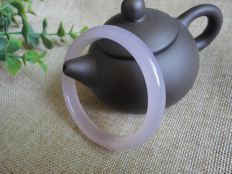 Браслет + 407 натуральный браслет настоящий ледяной с цветком лотоса розовый