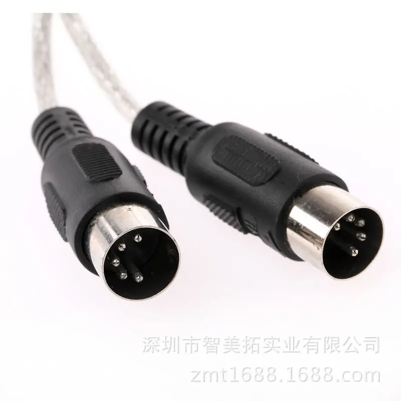 Midi линия для редактирования музыки MIDI USB to In Out конвертер музыкальная клавиатура