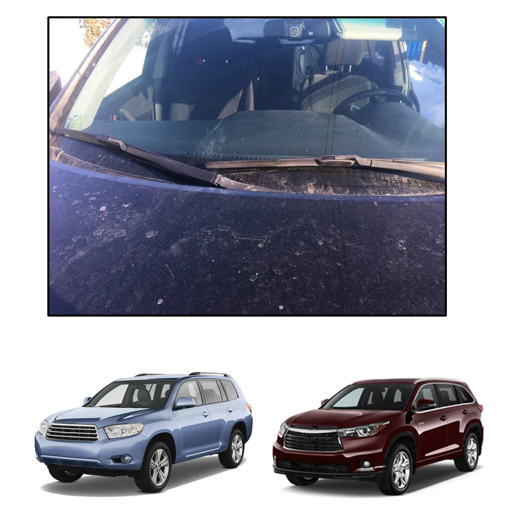 Фото Щетки стеклоочистителя Misima для Toyota Highlander Kluger XU40 XU50, переднее заднее стекло 2019 2018 2017 2016 2015 2014 2013 2012 №3