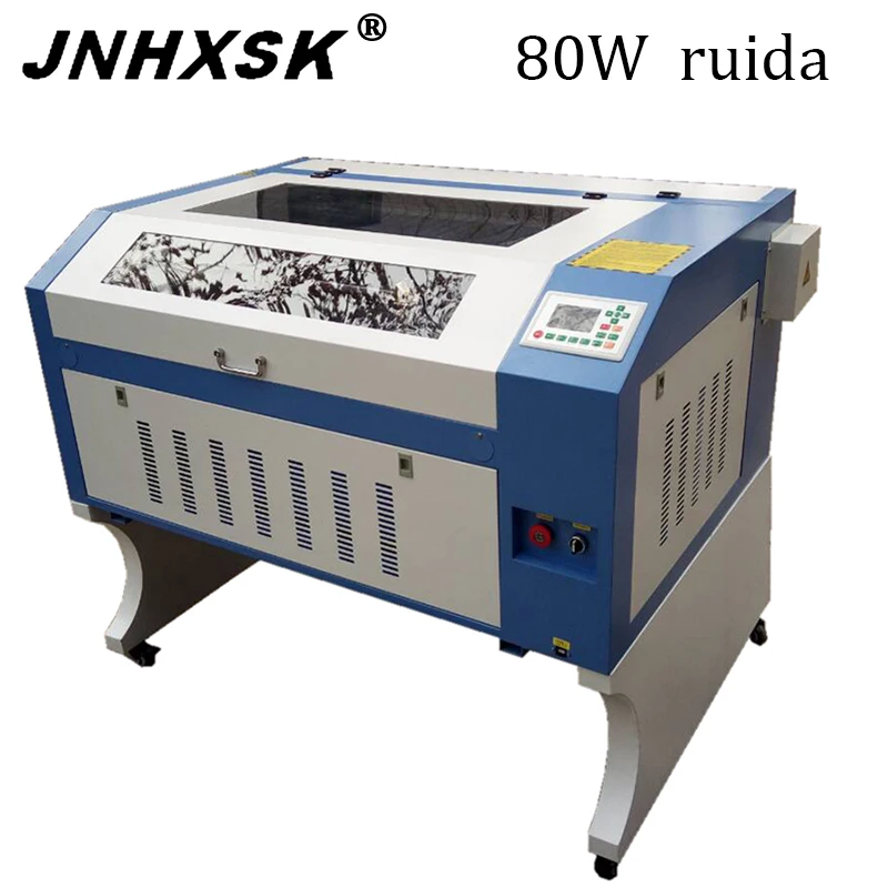 Ruida системы 80 Вт TS6090 co2 станок для лазерной резки и лазерной гравировки машина 220 v/110 v металлических и неметаллических декоративные гравировальный станок
