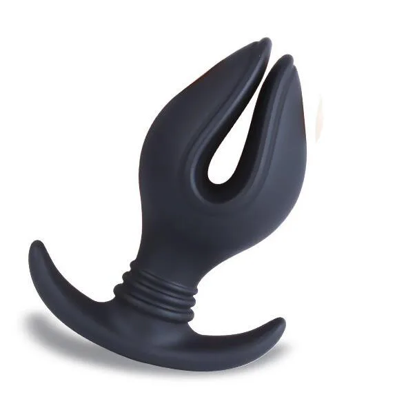 Мягкие силиконовые V порт Анальная пробка SM игрушки открытие speculuum простаты G-spot
