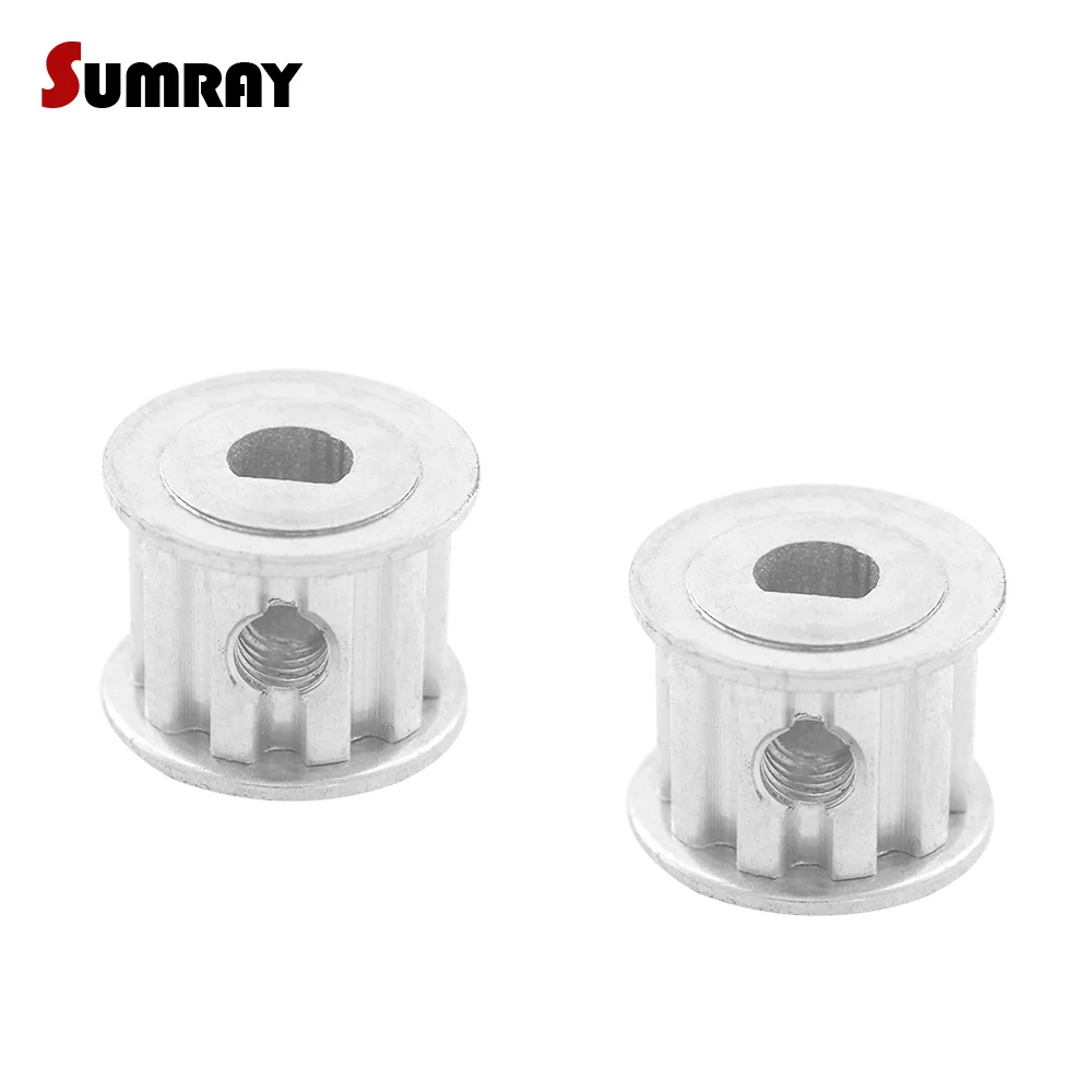 Ременный шкив SUMRAY XL D типа 10T Алюминиевый двигателя 5*4 5/6*5 мм диаметр 11 ширина Тип CNC