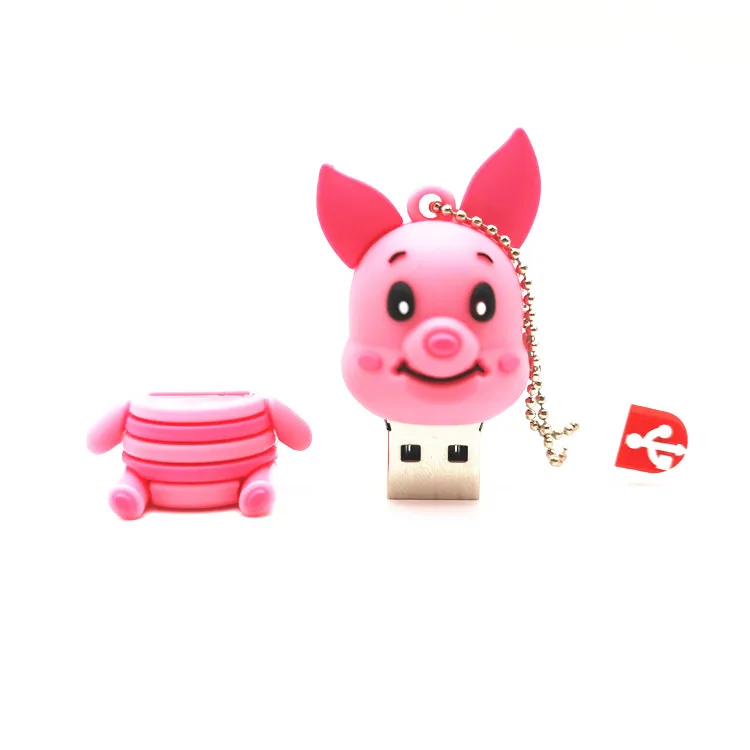 Высокая Скорость USB 3 0 с милым рисунком животных тигра флеш накопитель