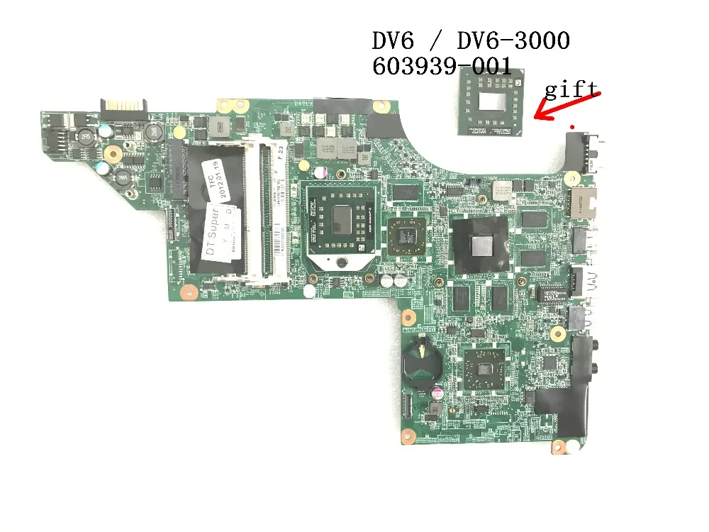 Доступно. 603939 001 для HP PAVILION DV6 запасная материнская плата 001|Материнские платы| |