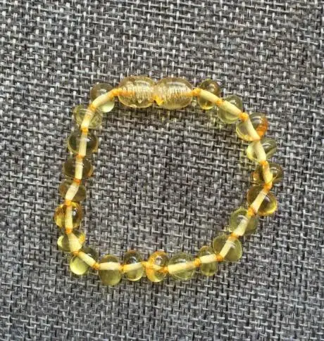 golden amber Yoowei, новинка, браслет для малышей из янтаря, подарок, 13 цветов, высокое качество, натуральный, зеленый, янтарный, ювелирное изделие,, для взрослых, ножные браслеты 12-22 см - Цвет камня: golden amber