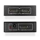 Разветвитель HDMI 1X2, Раздельный Full HD 1,4 один вход HDMI на 2 выхода HDMI с кабелем питания для аудио HDTV 1080P Vedio DVD