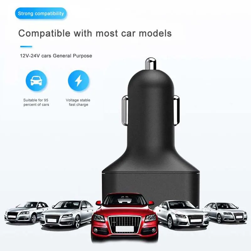 ANSTAR Smart автомобильное зарядное устройство gps трекер Слушайте дистанционно gps+ A gps+ wifi+ LBS Автомобильное устройство слежения интеллектуальное зарядное устройство для телефона локатор