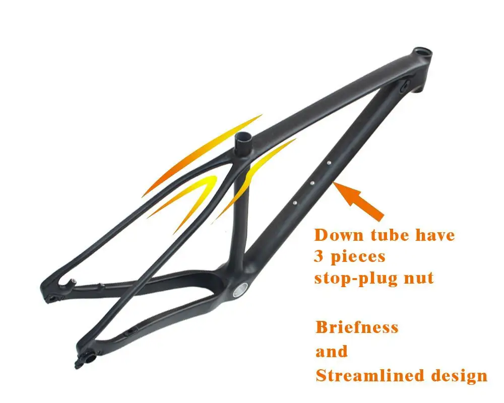 Полностью углеродная рама mtb горный велосипед велосипедная Рама 142x12 через ось и