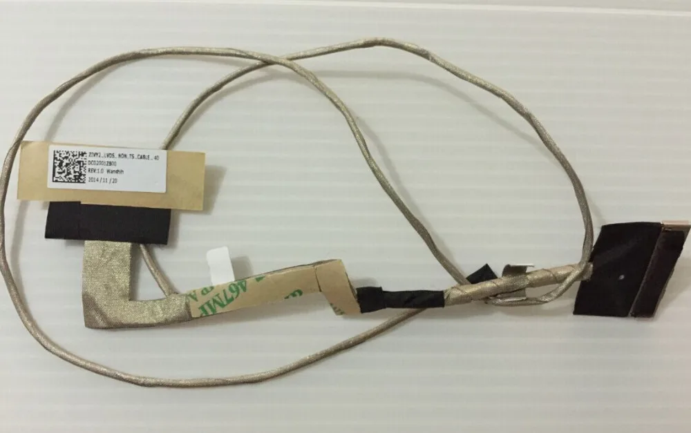 Новый ЖК видеокабель WZSM для Lenovo Y50 70 80 4K LCD lvds кабель DC02001ZB00 ZIVY2 40 PIN|Компьютерные