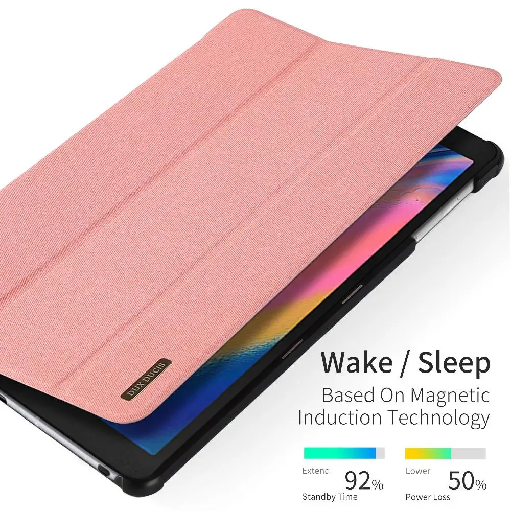 DUX DUCIS для Samsung TAB A 8 0 P200 P205 чехол из искусственной кожи защита от падения подставка
