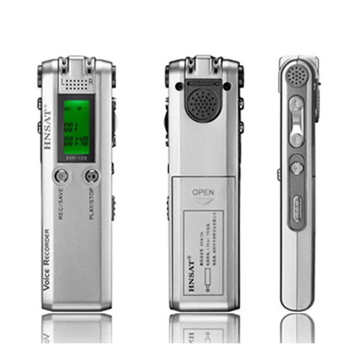 Hnsat FM радио цифровой диктофон DVR-126, реальный производитель и гарантия качества