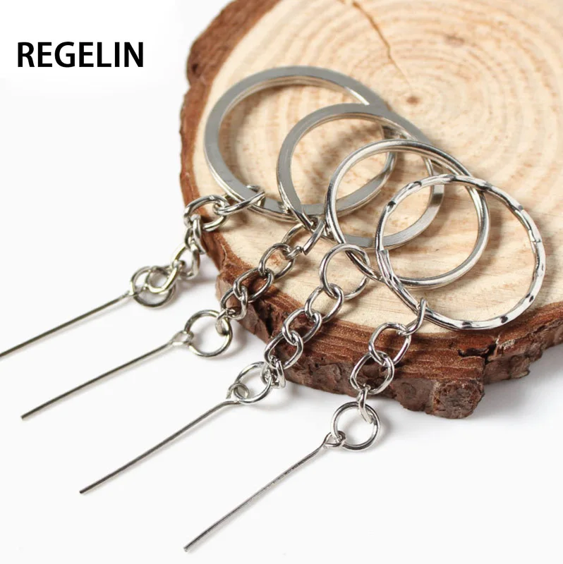 REGELIN иглы глазные булавки брелок разделенное кольцо брелки для ключей кольца 20