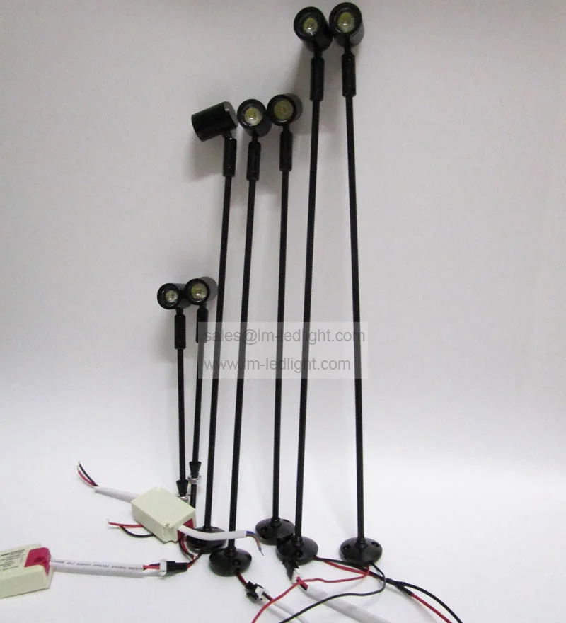 6 шт. Светодиодная лампа для витрины ювелирных изделий 5 см 10 15 20 25 30 35 40 45 50