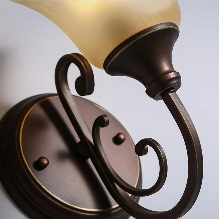 2018 фонасветильник настенный с абажуром Американская деревня ресторан коридор