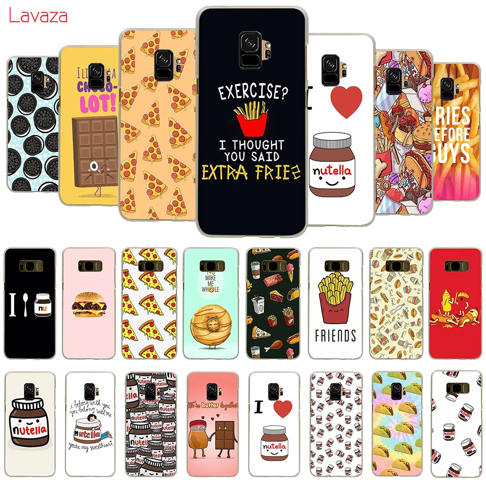 Твердый чехол для телефона Lavaza Funny Food Samsung Galaxy A10 A30 A40 A50 A70 M10 M20 M30|Чехлы-накладки| |