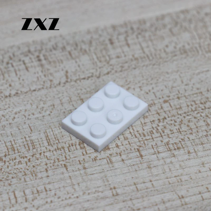 50 шт./лот 2X3 короткие строительные блоки кирпичи DIY игрушки совместимая пластина