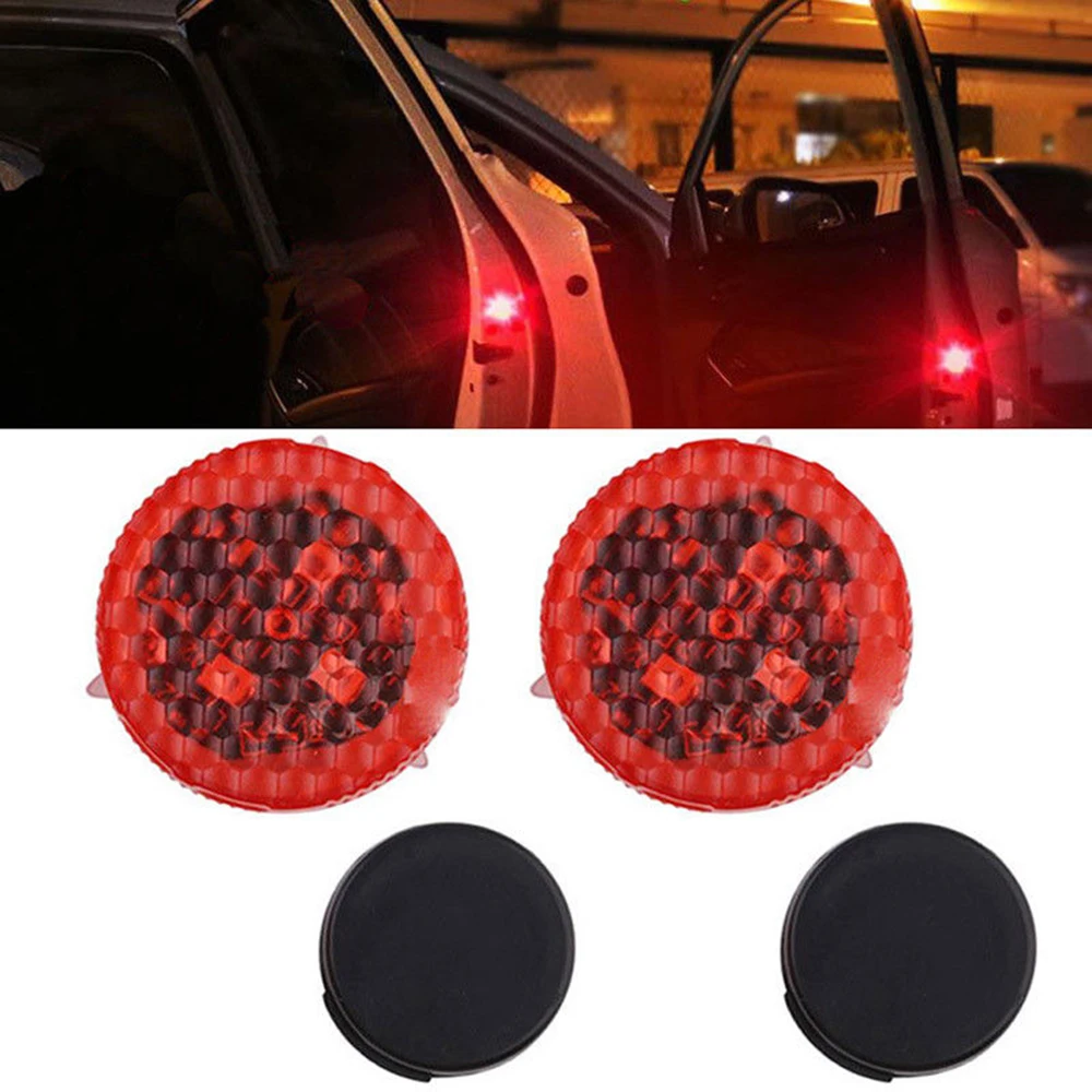 Универсальный 2 шт./компл. Универсальная автомобильная дверь светодиодная