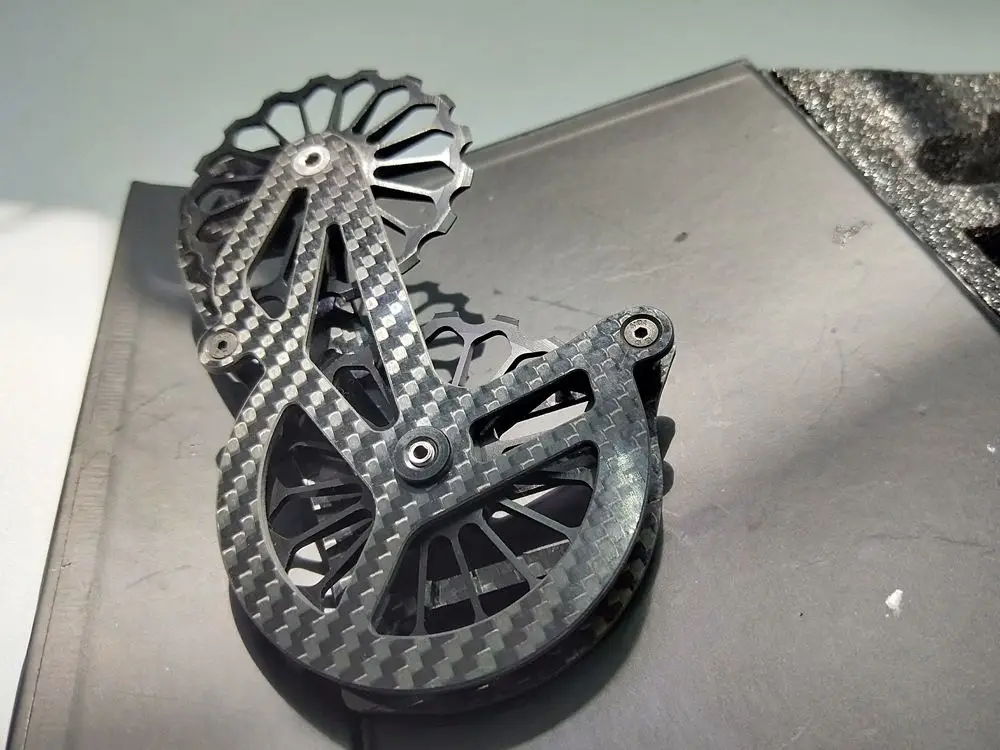 17T велосипедный керамический подшипник из углеродного волокна комплект шкивов