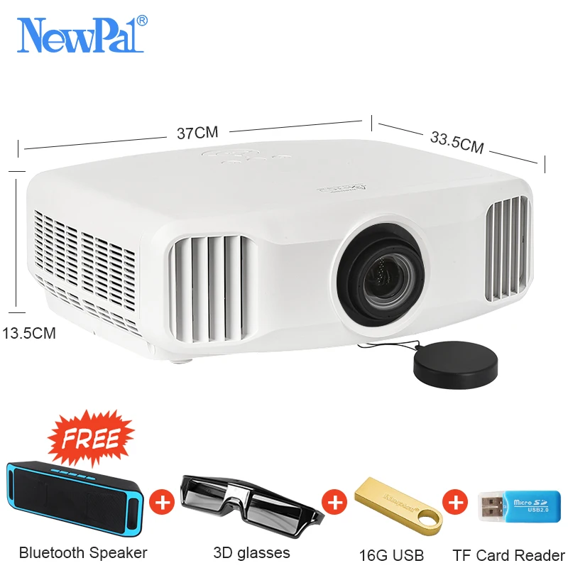 Newpal X8000 DLP проектор 3300 люмен Full HD Android WI FI дома Бизнес 3LCD Кино Proyector|business projector|dlp