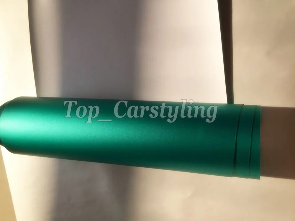 ICE Tiffany Мятная матовая хромированная виниловая пленка для автомобиля с воздушным