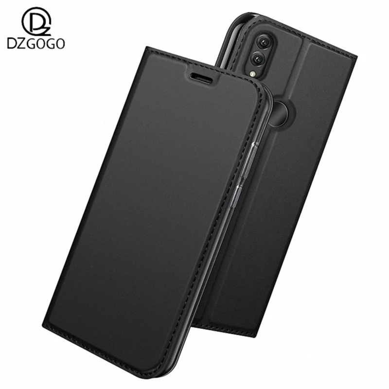DZGOGO бумажник чехол для Huawei Honor 8X роскошный Магнитный кожаный флип кошелек