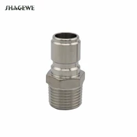 home brewing wort chiller fitting tun kettle connector stainless steel male quick disconnect 12 npt homebrew hardware fitting