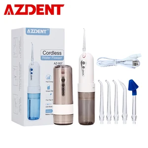 Портативный складной ирригатор для полости рта, 200 мл, 5 наконечников