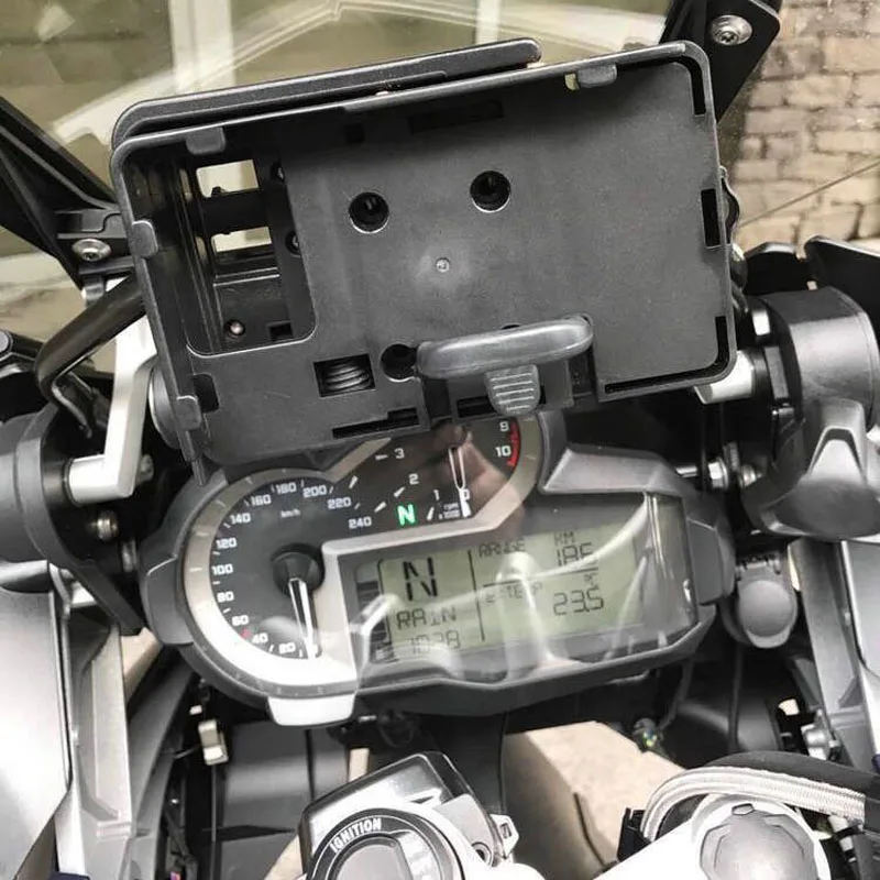2018 новый для BMW R1200GS LC 2013-On мобильный телефон навигационный кронштейн GARMIN USB