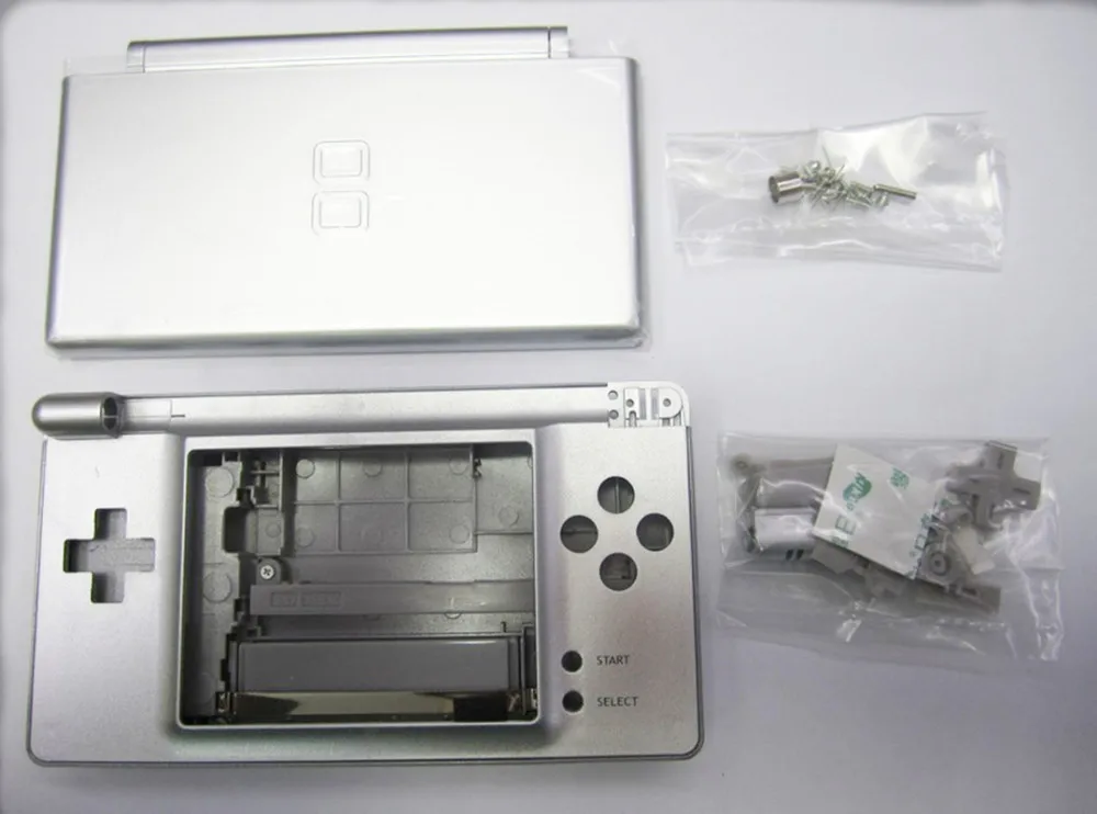 Полный комплект для ремонта сменный корпус чехол совместимый с Nintendo DS Lite NDSL |