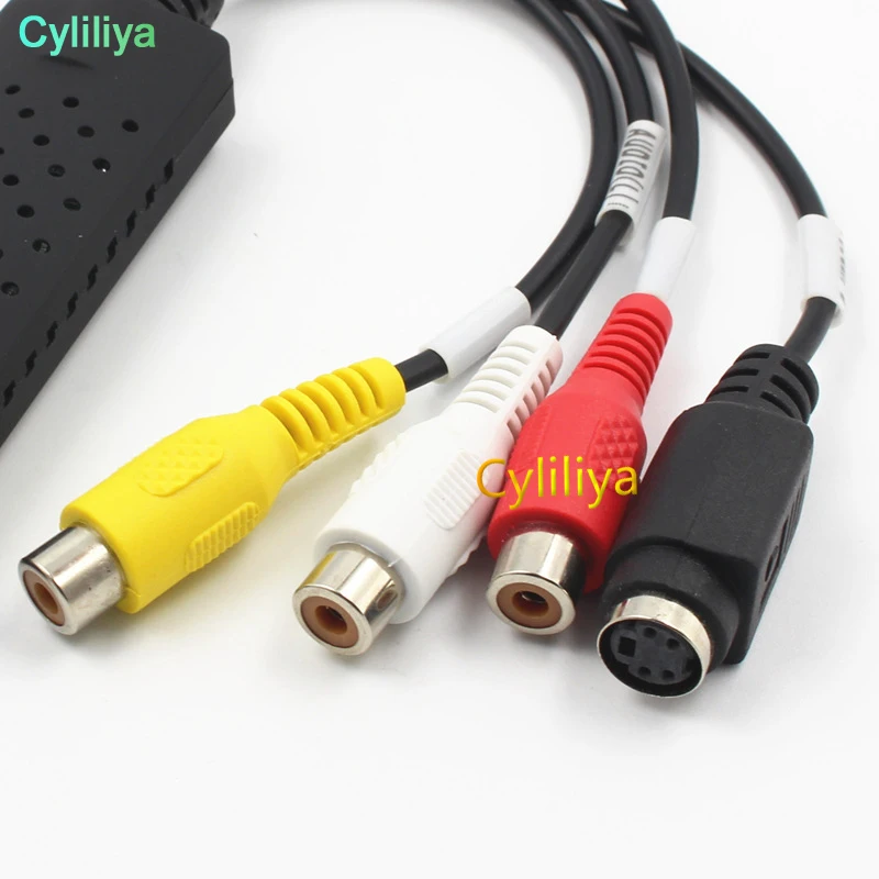 100set USB 2.0 DC60 Tv dvd to vhs Converter video Capture adapter card Audio AV for vista win8 win7 XP Fast | Электроника