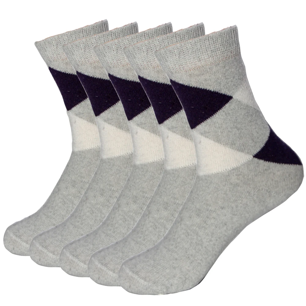 Качественные мужские теплые носки из кроличьей шерсти на весну и зиму дышащие