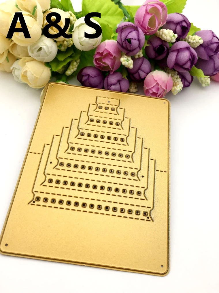 C06 металлические режущие штампы 3D стерео дом дворец Замок задний фон для студий