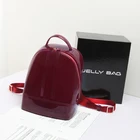 Новинка лета 2022, силиконовые Милые однотонные дорожные пляжные сумки на молнии, рюкзак, ручная сумка, сумка на плечо, S122