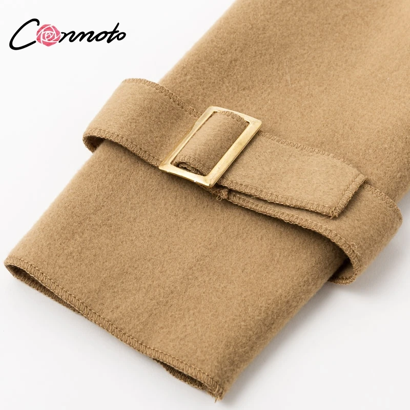 Conmoto Короткое женское шерстяное пальто зимняя куртка из смесовой шерсти