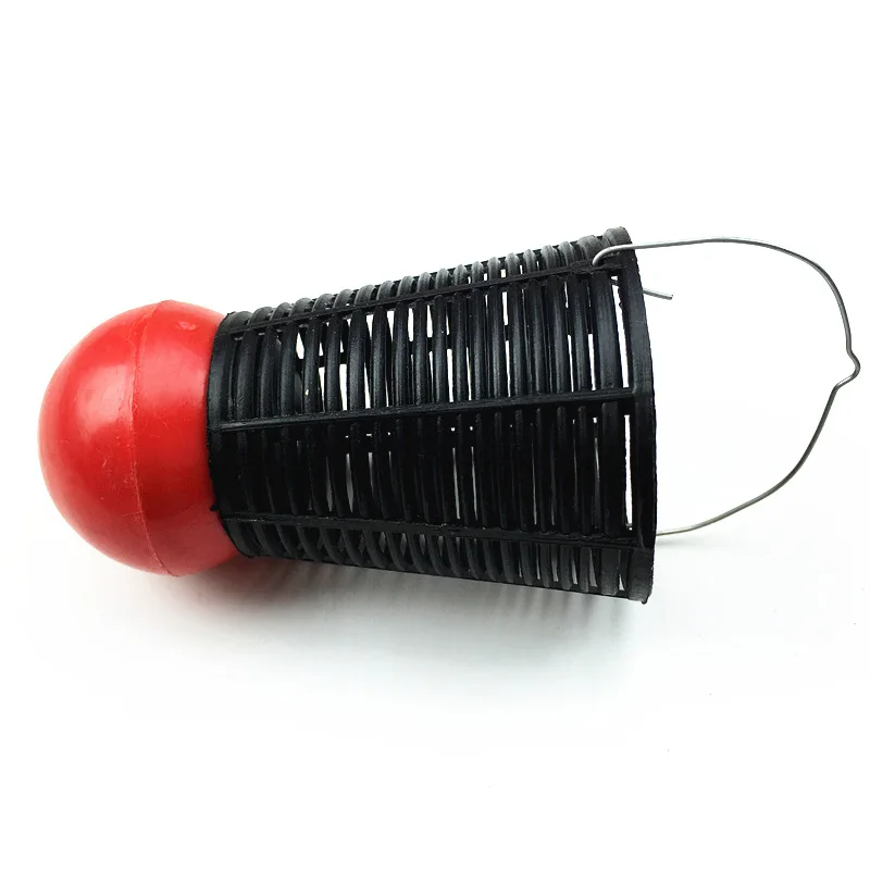 Маленькая клетка для приманки рыболовная Ловушка держатель корзины-кормушки