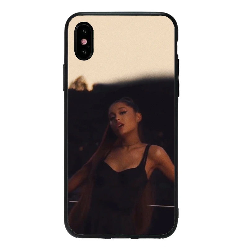 Ariana Grande ультра тонкий мультфильм шаблон Мягкий ТПУ черный чехол для телефона для iPhone 5X6 Plus 7 8 Plus XS MAX XR 10 1111Pro MAX 11Pro