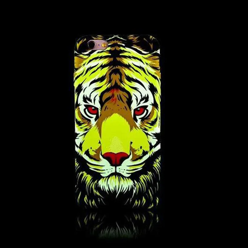 Роскошный Матовый чехол накладка из ТПУ с животными для iPhone 12 Pro MAX 11 Samsung Galaxy S20 S8 S9