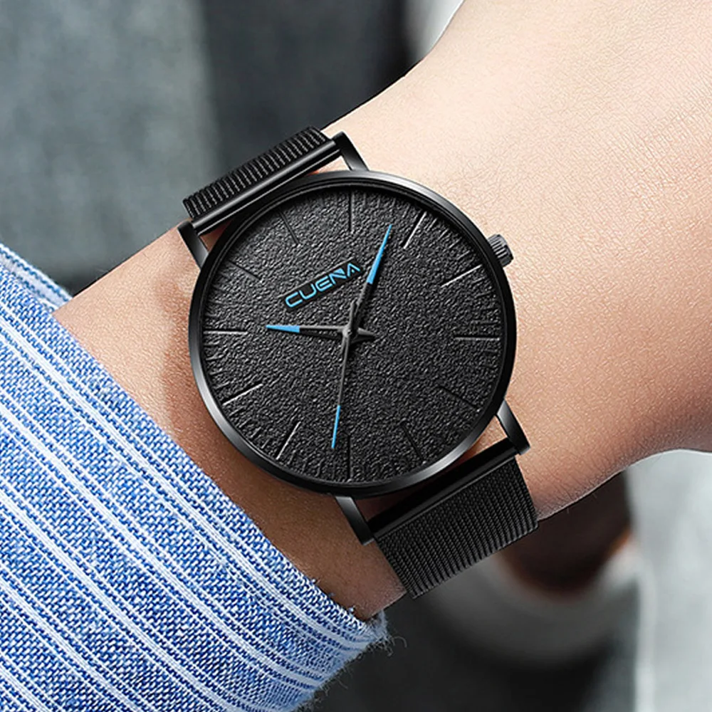 Часы мужские ультратонкие 2018 г. Роскошные дешевые высокого качества|Кварцевые