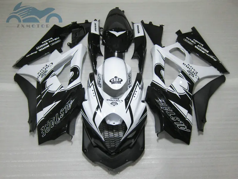 Бесплатные Наборы обтекателей под заказ для SUZUKI K7 GSX R1000 2007 2008 ABS набор спортивных