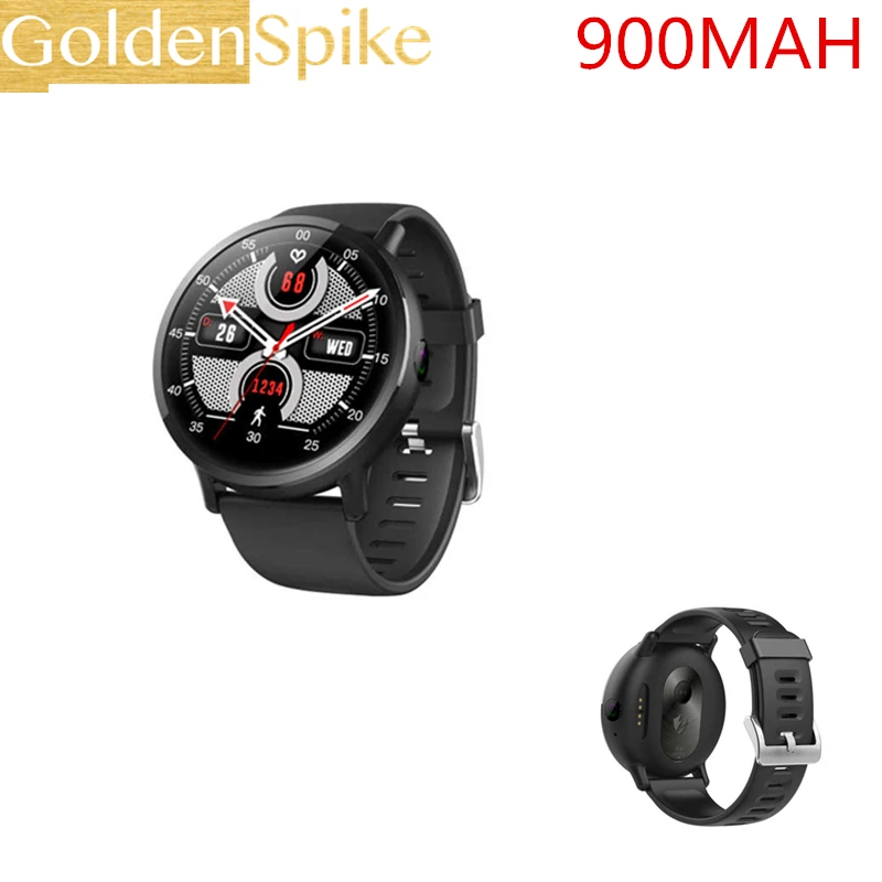 Горячая Распродажа LEM 4G Smartwatch телефон Android 7,1 MT6739 четырехъядерный 1GB+ 16GB 8MP камера 900mAh 4G/3g/2G данные SIM звонки умные часы для мужчин