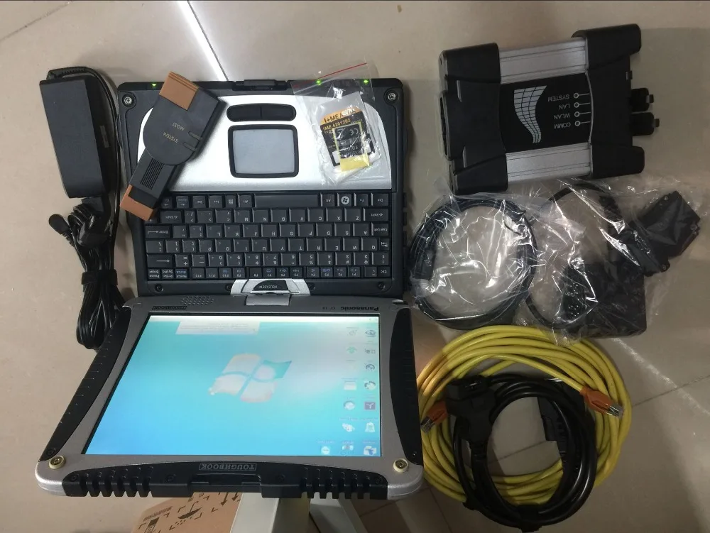 

For Bmw Programming Diagnostic Tool Icom Next with Laptop CF19 Touch Screen 03/2021 Hdd 500gb Ready to Work Win7 64Bit