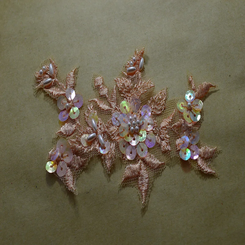 (2 шт./лот) свадебное платье украшенное изысканными блестками с цветочной