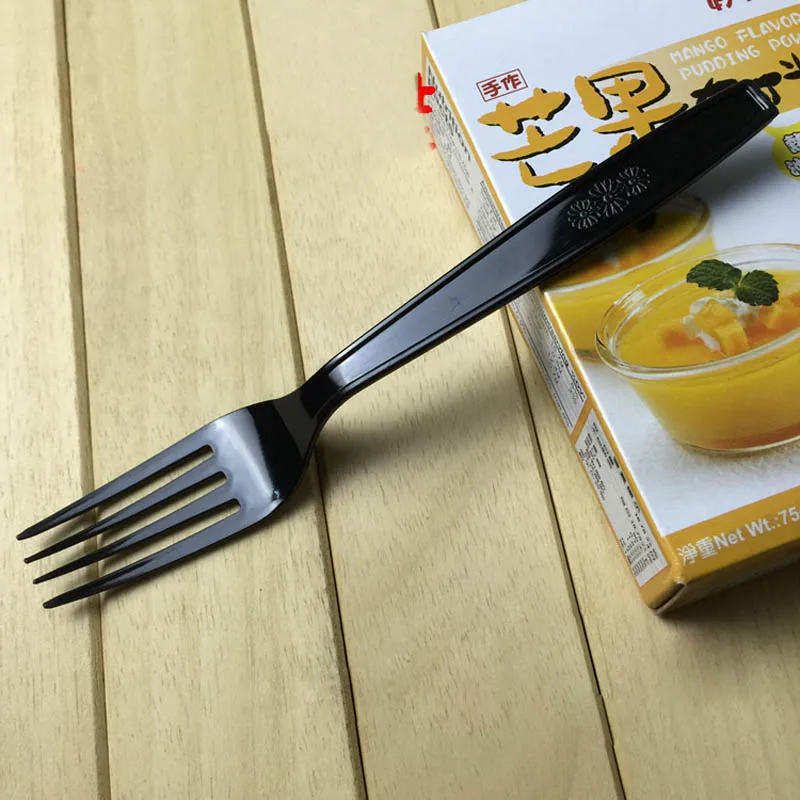 Одноразовая Пластиковая Вилка для торта 18 см 100 шт./лот | Дом и сад